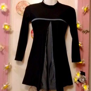 Hanyimidoo (XS) Rash Guard Modest Swim Top